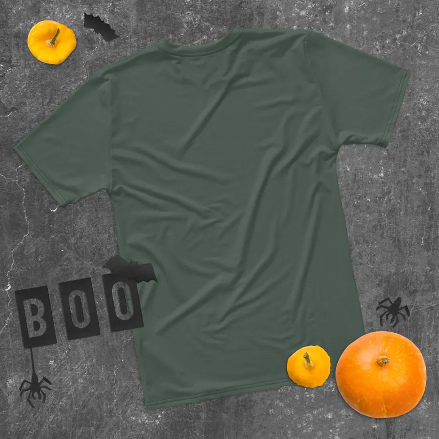 Plain Dark Sage Green Soft Summer Men's Crewneck Polyester Heavyweight Premium T-Shirt by Treasure Pie product image (11)