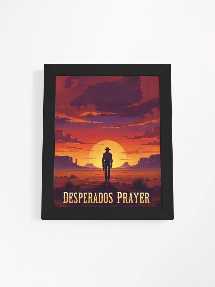 Desperado's Prayer Sunset Poster product image (1)