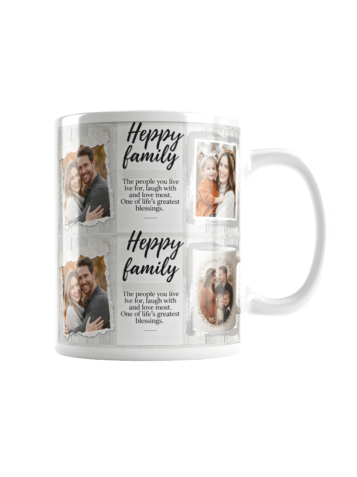 Modern Coffee Mug Photo Family Collage product image (6)