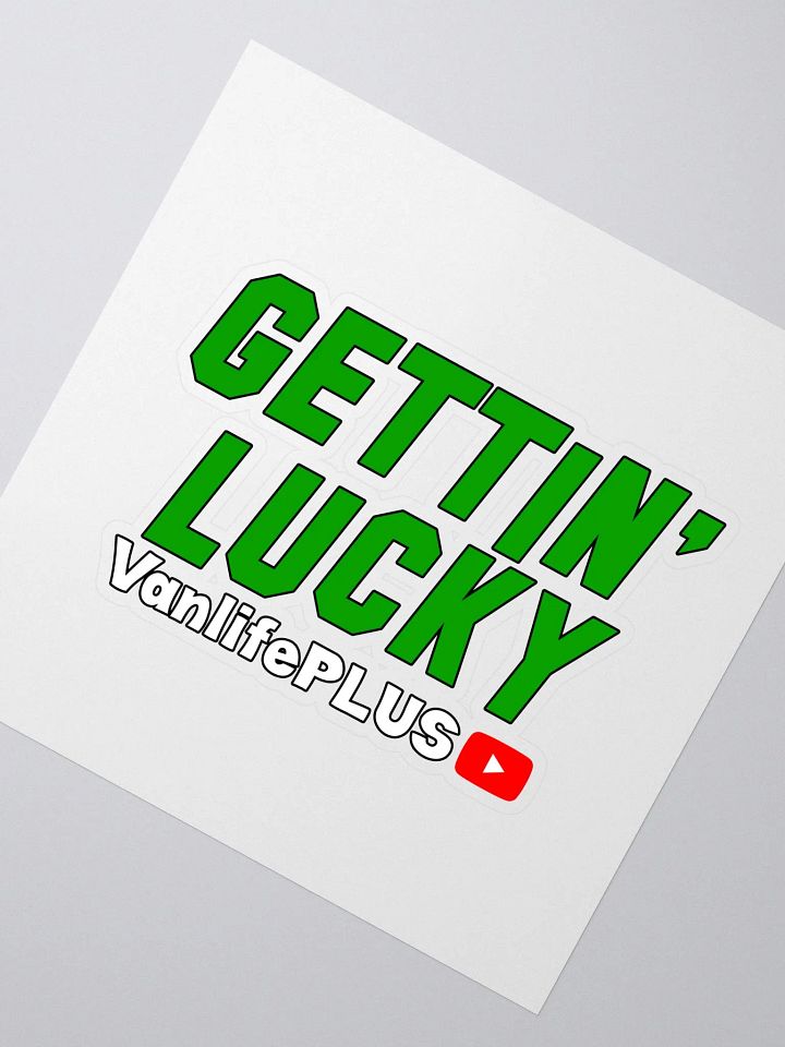 Gettin' Lucky STICKER product image (2)