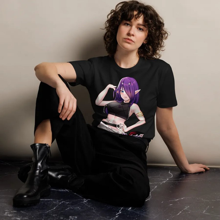 HysteriaV Vtuber T-Shirt (Purple) product image (10)