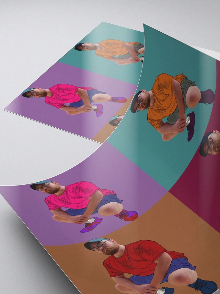 Ninja Warhol Sticker product image (4)