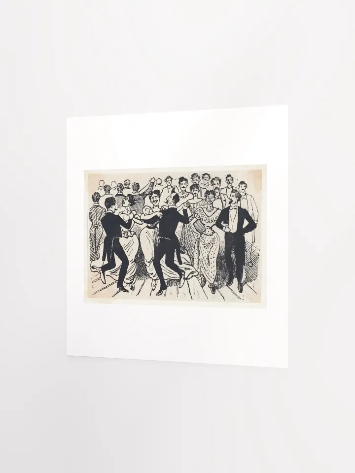 Los 41 Maricones Encontrados En Un Baile De La Calle De La Paz El 20 De Noviembre De 1901 by José Guadalupe Posada (1901) - Print product image (6)
