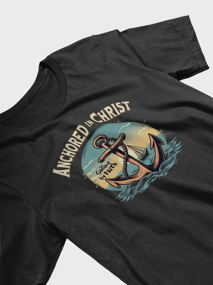 Christian T-Shirt: Anchored in Christ product image (3)
