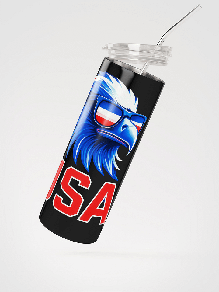 Patriotic Eagle Stainless Steel Tumbler product image (2)
