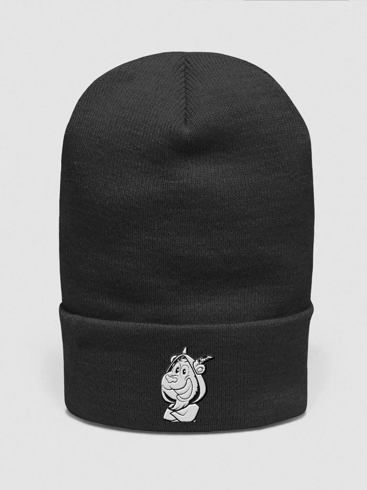 WHITE TLG Cuffed Beanie product image (1)