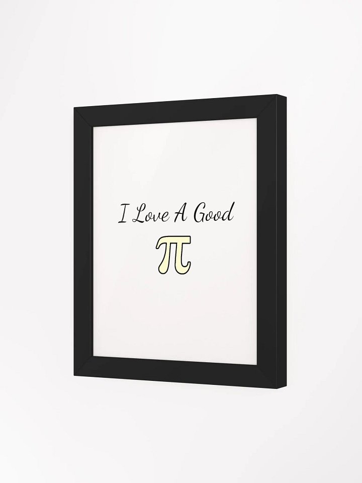 Cream "pi" Framed Poster product image (3)