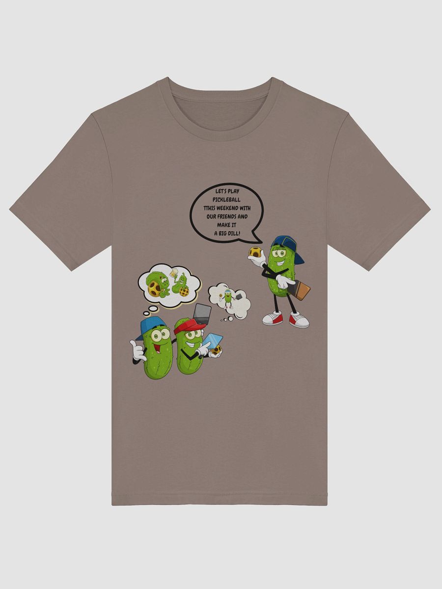 Pickleball Make It A Big Dill Supersoft T-Shirt product image (47)