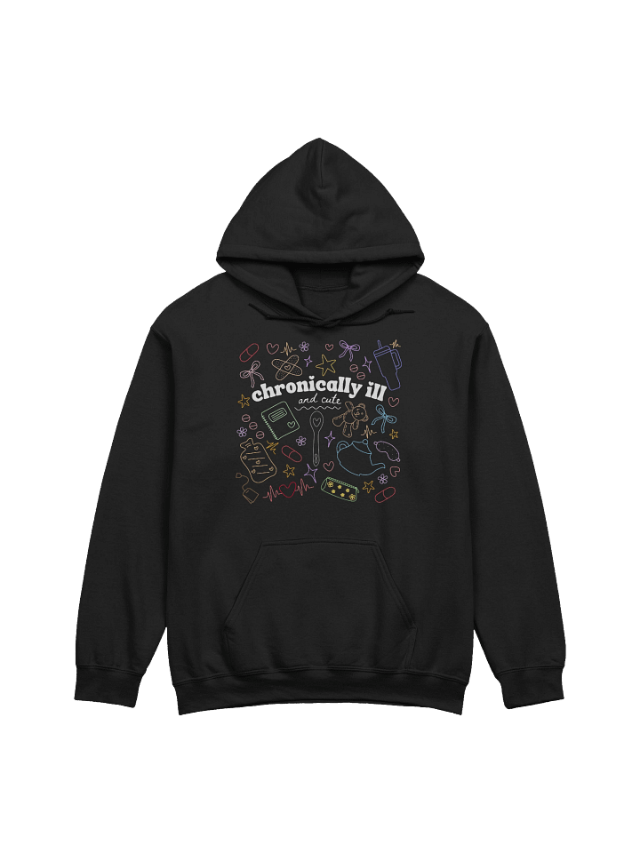 Chronically Ill and Cute Hoodie - Rainbow product image (34)