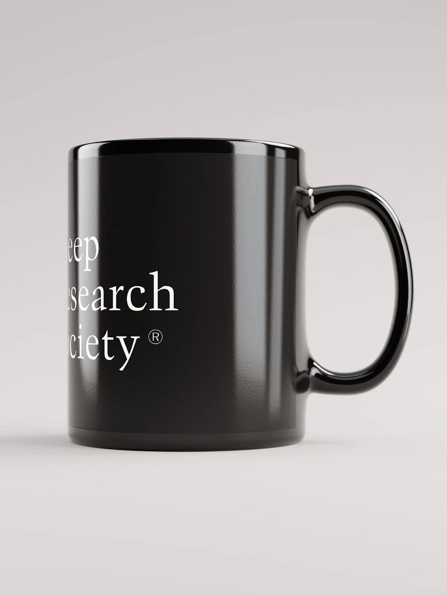 Black Coffee Mug - Large Logo product image (1)
