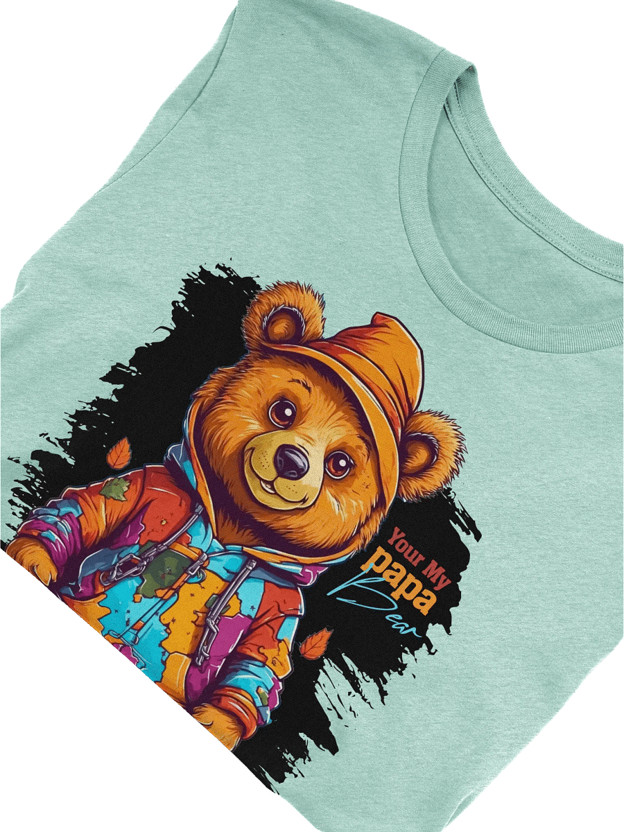 Papa Bear Illustrated T-Shirt product image (15)