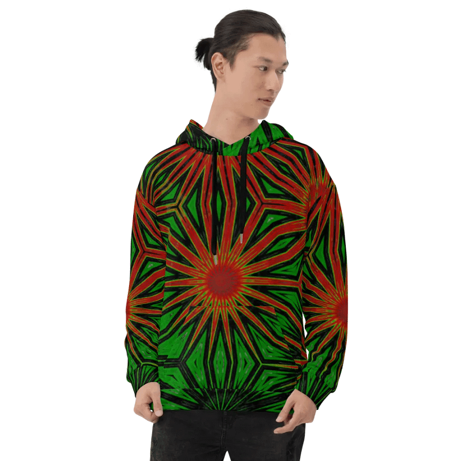 Abstract Modern Impressive Unisex Pull Over Hoodie product image (12)