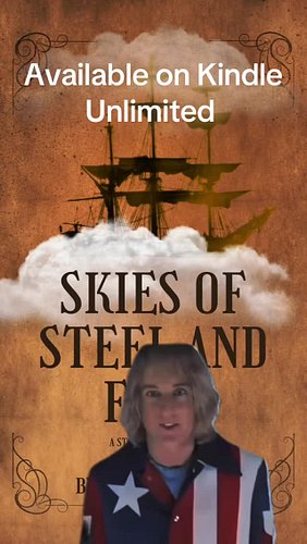 Check out my Steampunk novel, available on Kindle Unlimited! It has flying pirate ships, epic battles, new fun curse words, h...