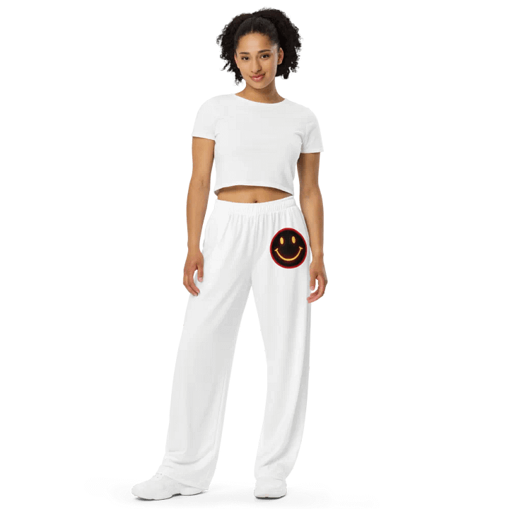 Calça unissex de perna larga com estampa SPIGOLONREACTS logo original product image (2)