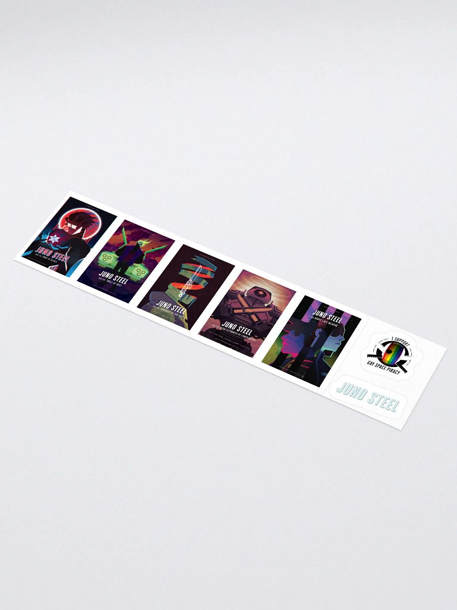 Juno Steel Season 3 Sticker Collection product image (1)
