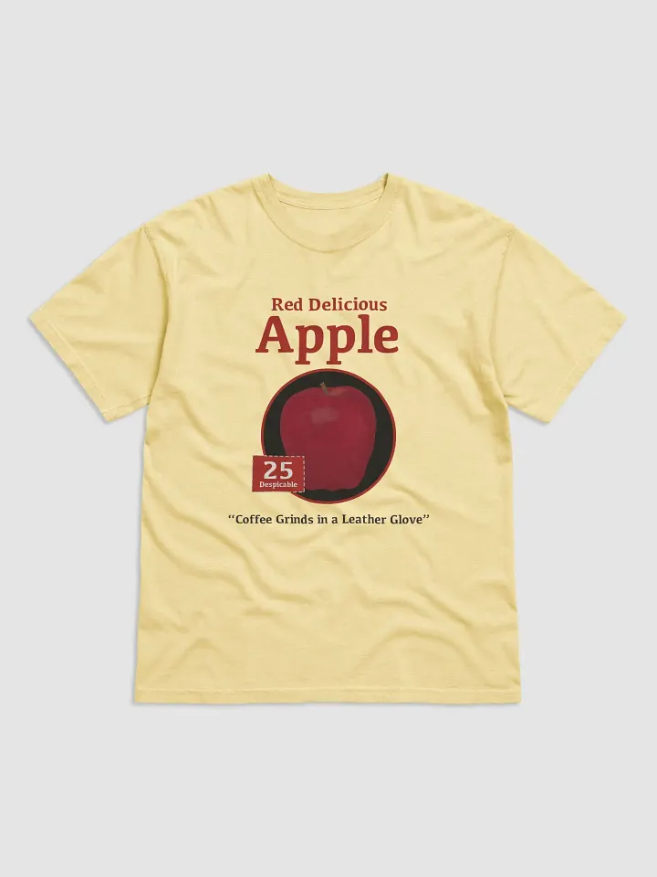 APPLE RANKINGS: RED DELICIOUS APPLE T-SHIRT (Regular Fit) product image (41)