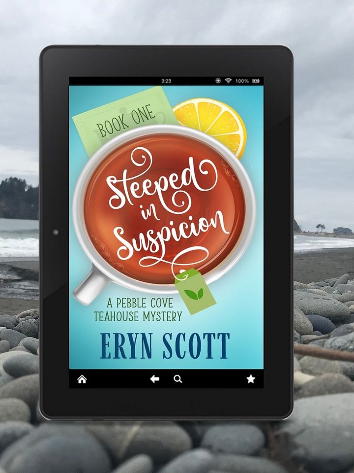 Steeped in Suspicion, Pebble Cove Book 1 product image (1)