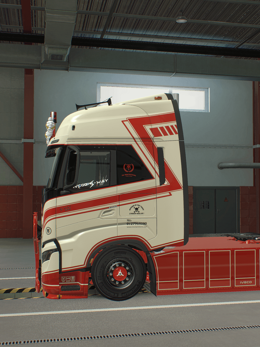Iveco S Way Paintjob | Changeable Multi Color Skin | Compatible with Tuning Pack by MDT product image (3)