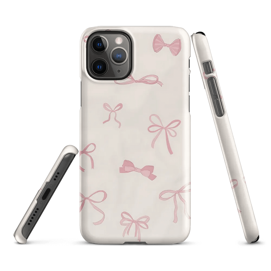 Pretty in Pink Bows iPhone® Snap Case product image (2)