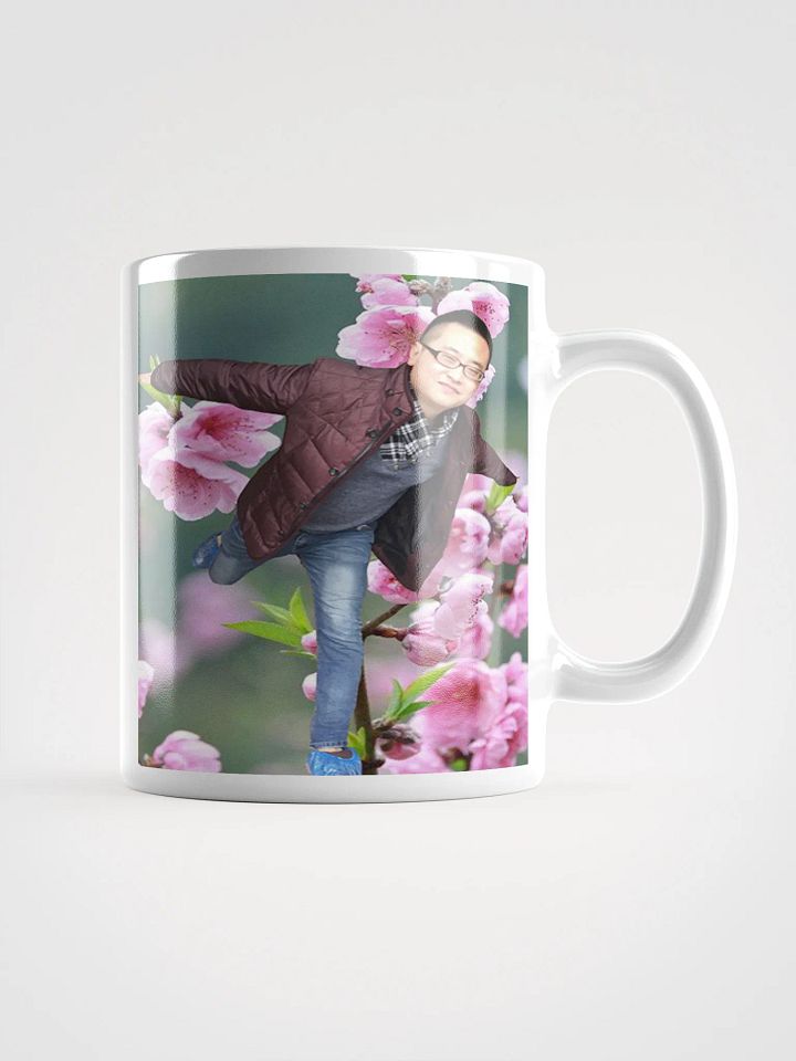 White Glossy Mug: fly product image (3)