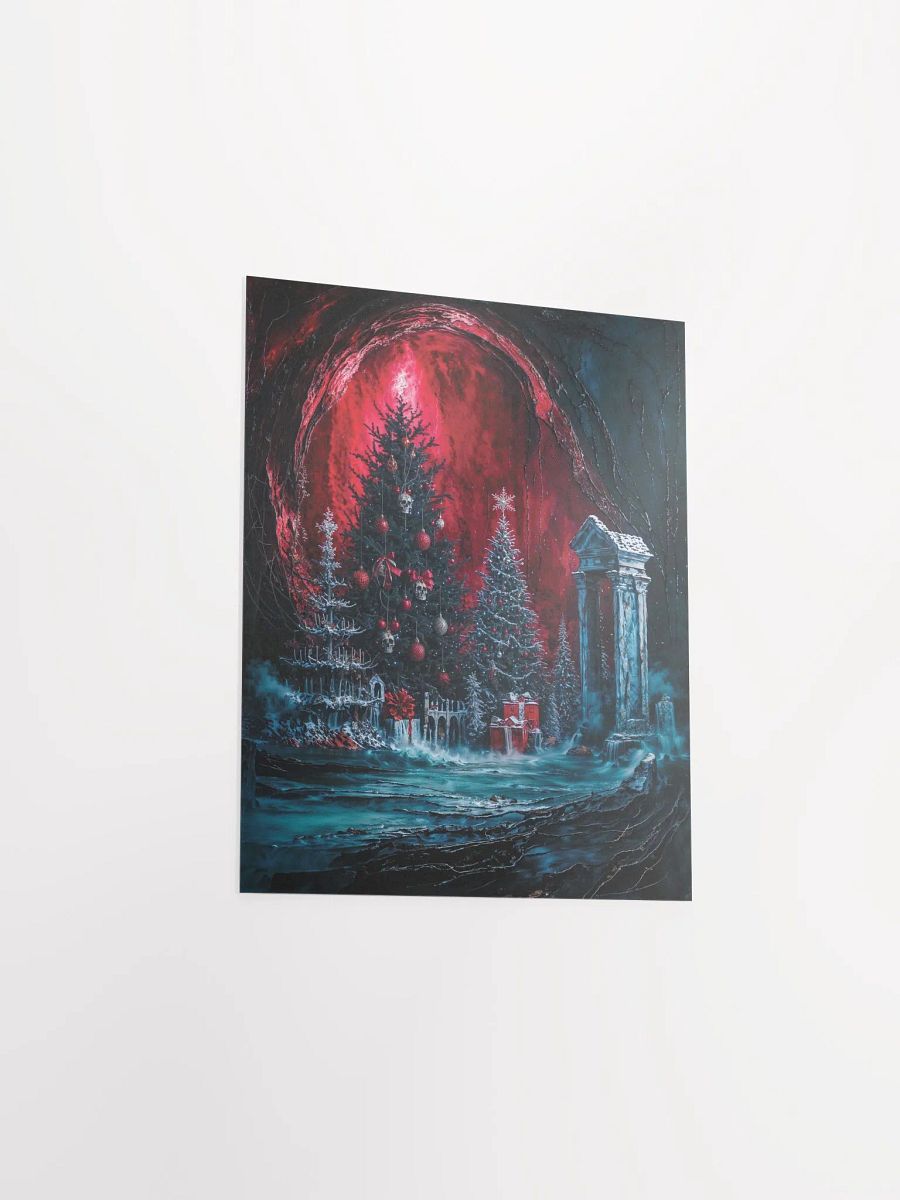 Gothic Christmas Forest Poster product image (21)