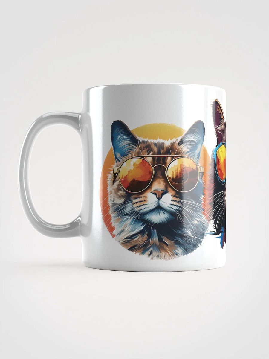 Cool Cats White Glossy Mug product image (6)
