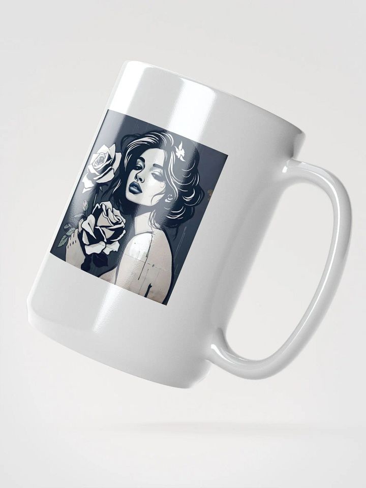Rose-Adorned Serenity Mug product image (2)