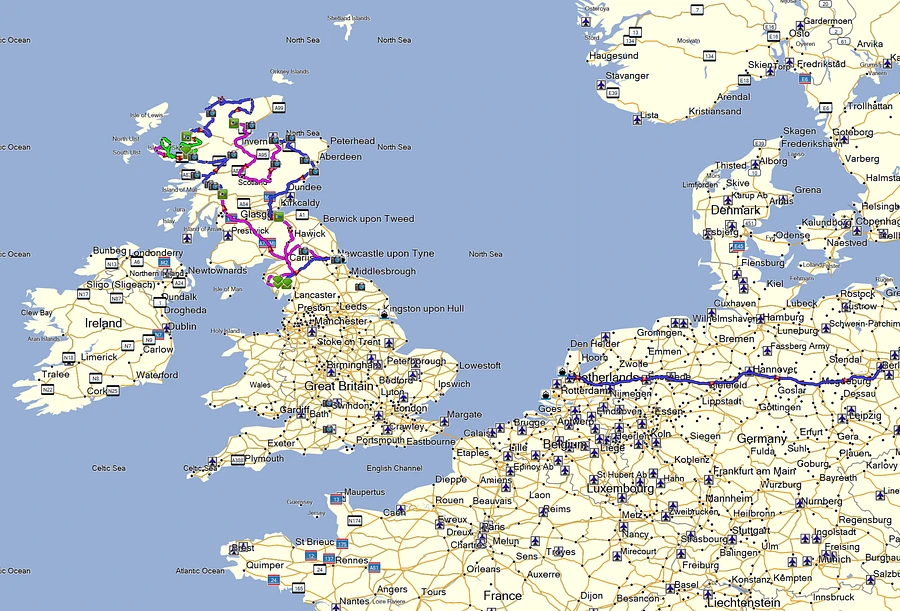 SCOTLAND, 10 Days, TOP HIGHLIGHTS, 4200 km, Tour Book & GPX Data product image (3)