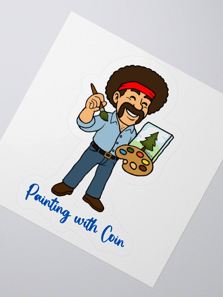 Painting with Coin - Sticker product image (5)