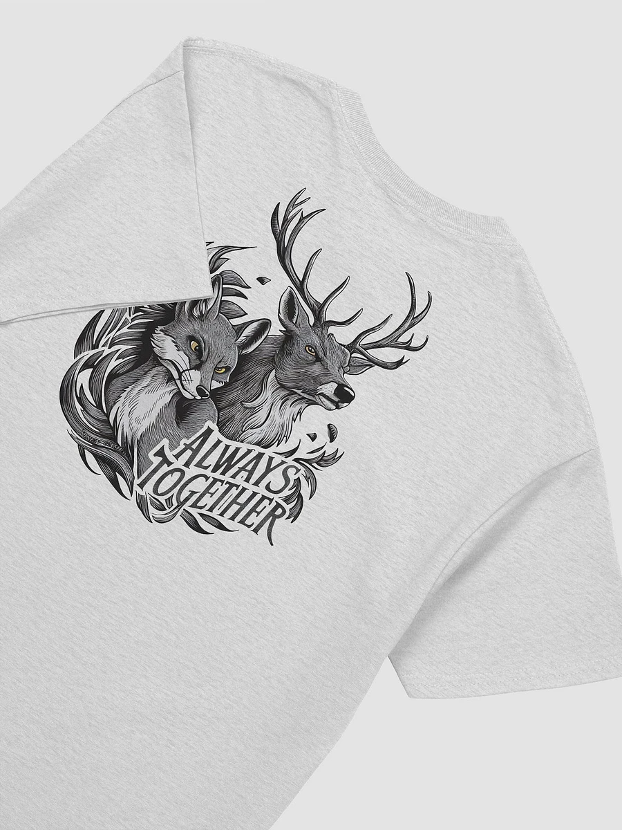 Vixen and Stag Always Together Back print T-shirt product image (43)