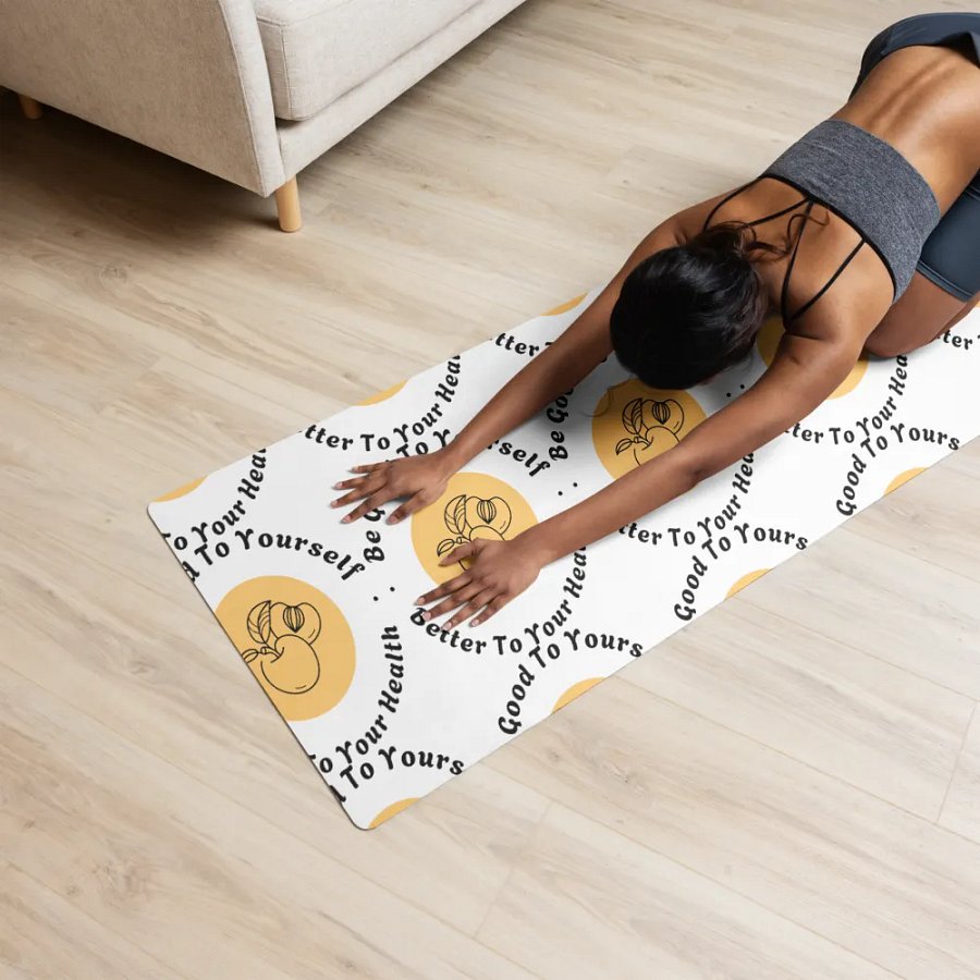 Be Good To Yourself and Better To Your Health Yoga Mat product image (12)