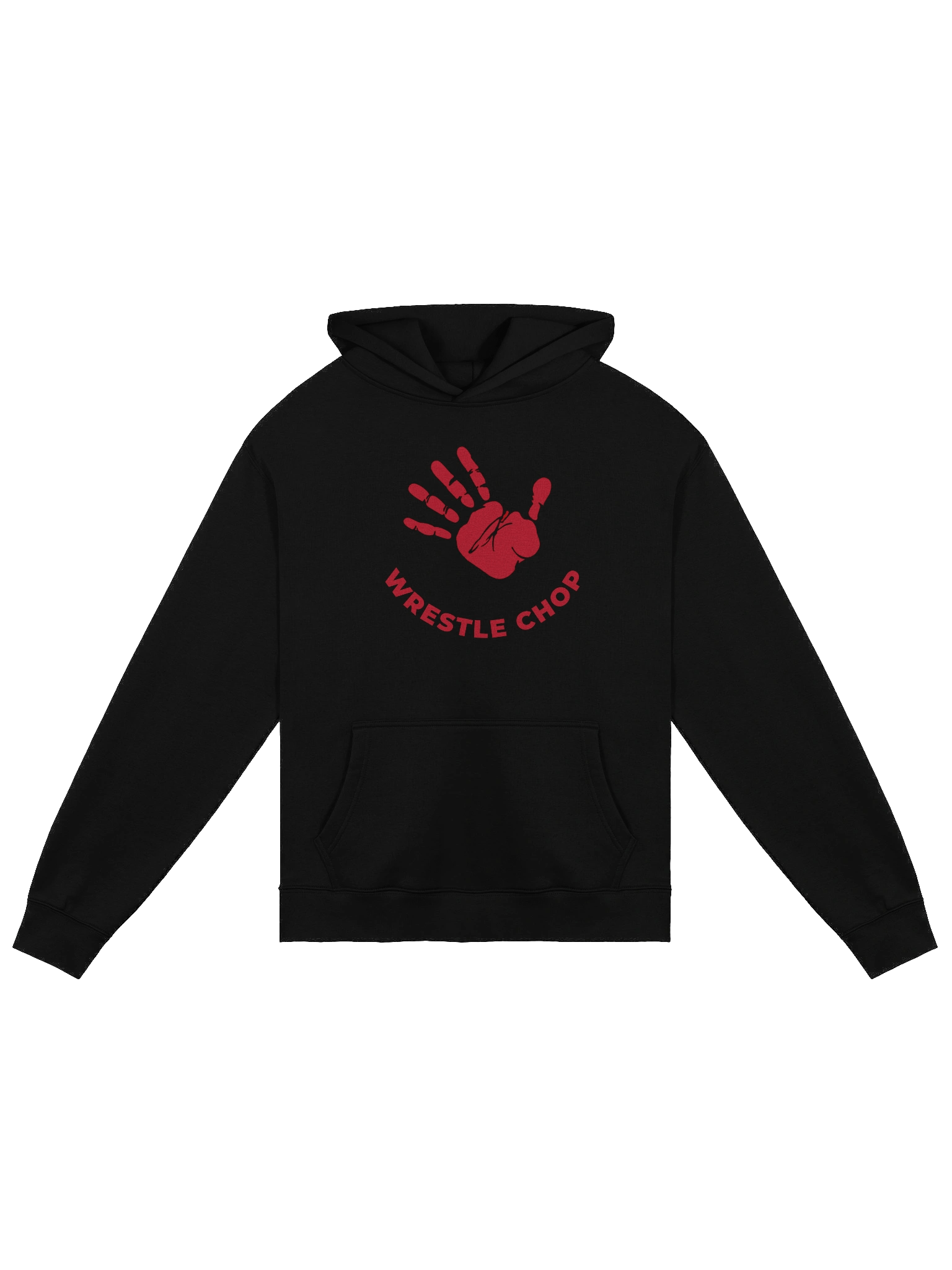 Wrestle Chop Red Logo - Hoodie product image (1)