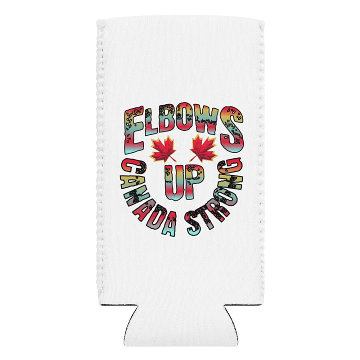 Elbows Up Canada Strong Can Cooler product image (2)