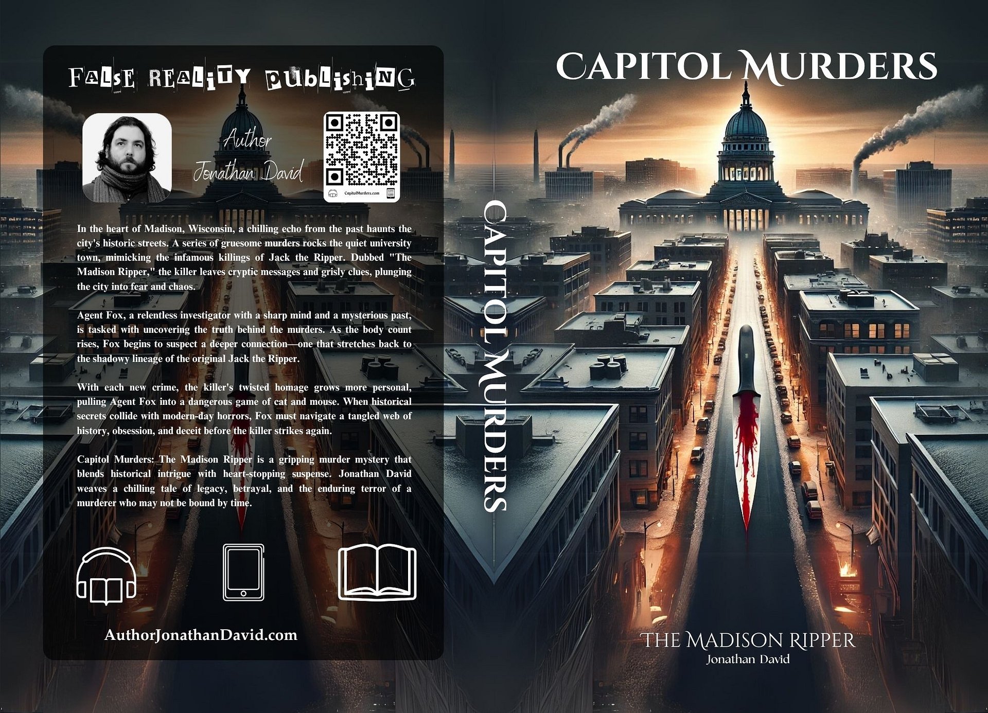 [Signed Novel] Capitol Murders: The Madison Ripper product image (1)