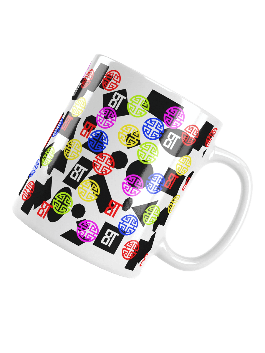 8T Sips Minimal White Glossy Mug product image (4)