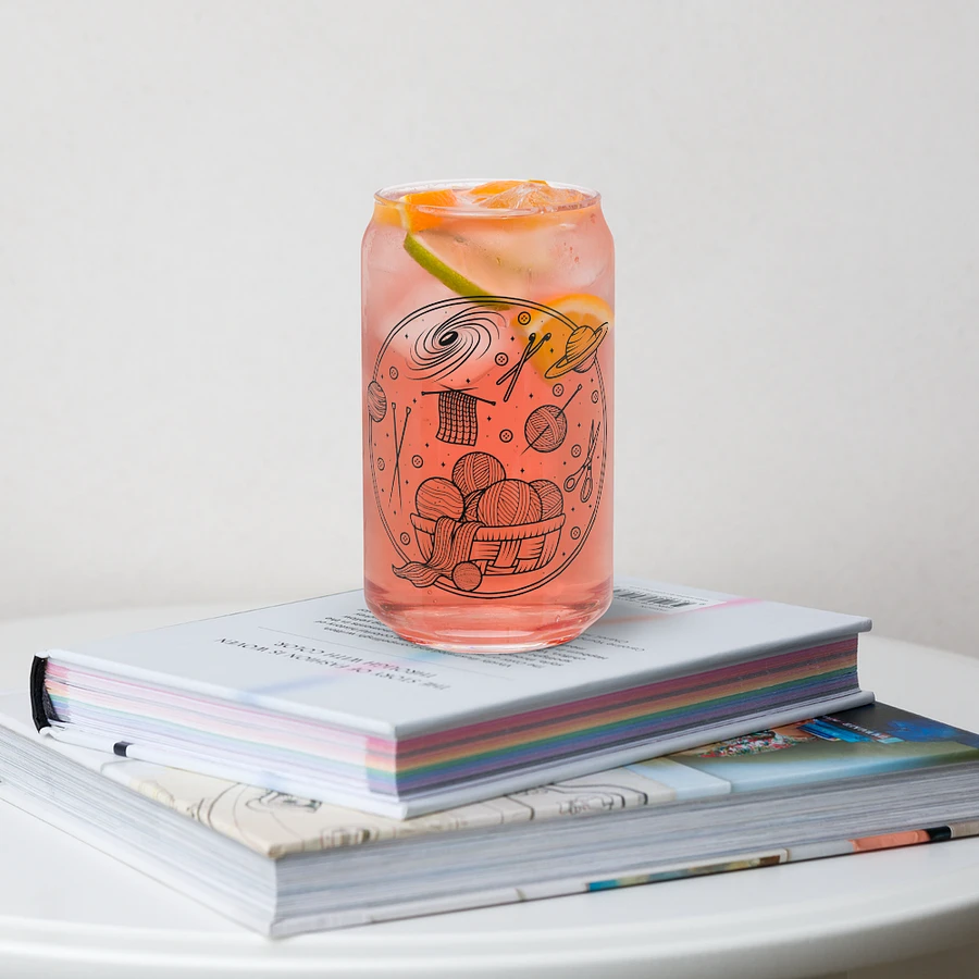 Yarn in Space Soda Can Shaped Glass product image (3)