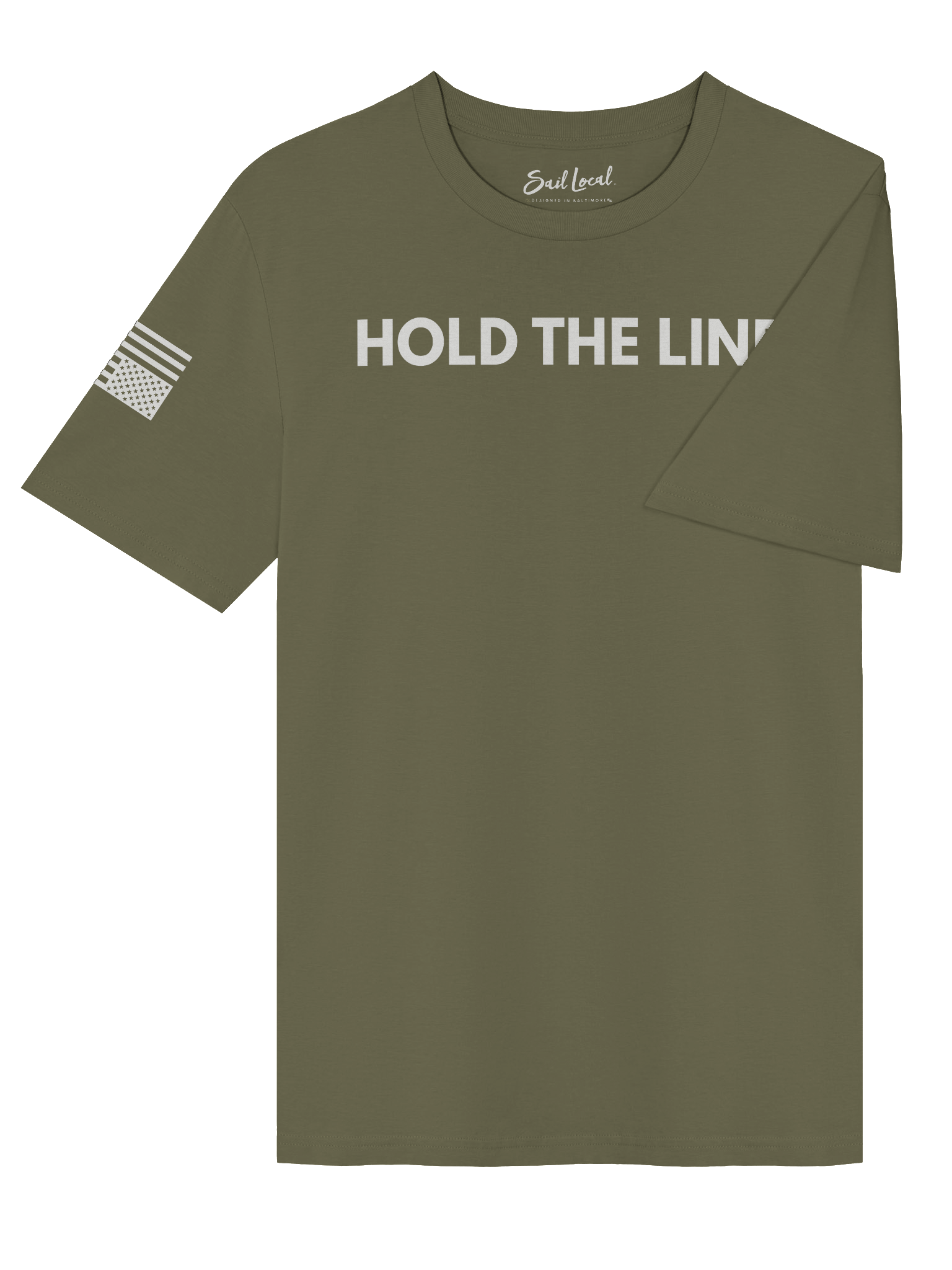 HOLD THE LINE Distress Flag Tee product image (4)