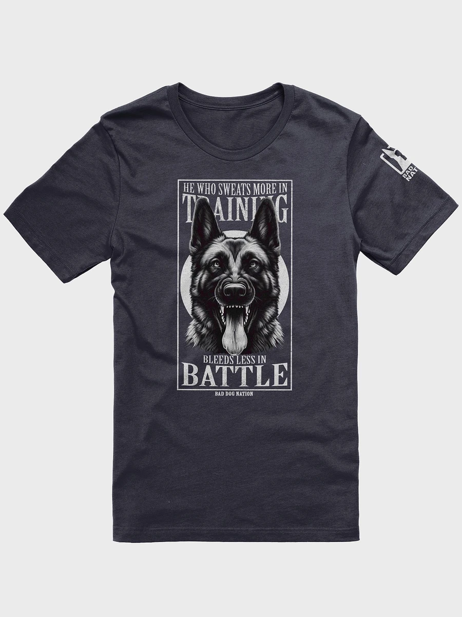 He Who Sweats More in Training Bleeds Less in Battle - Premium Unisex T-Shirt product image (2)