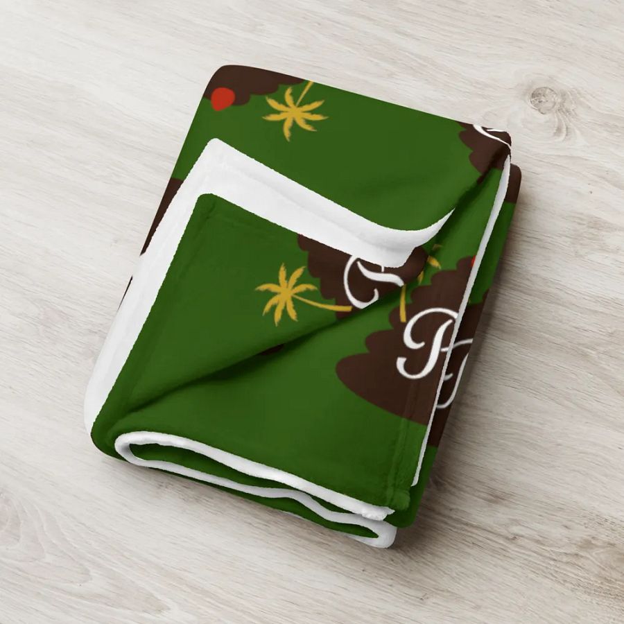 Poop Pees Classic Logo Blanket product image (6)