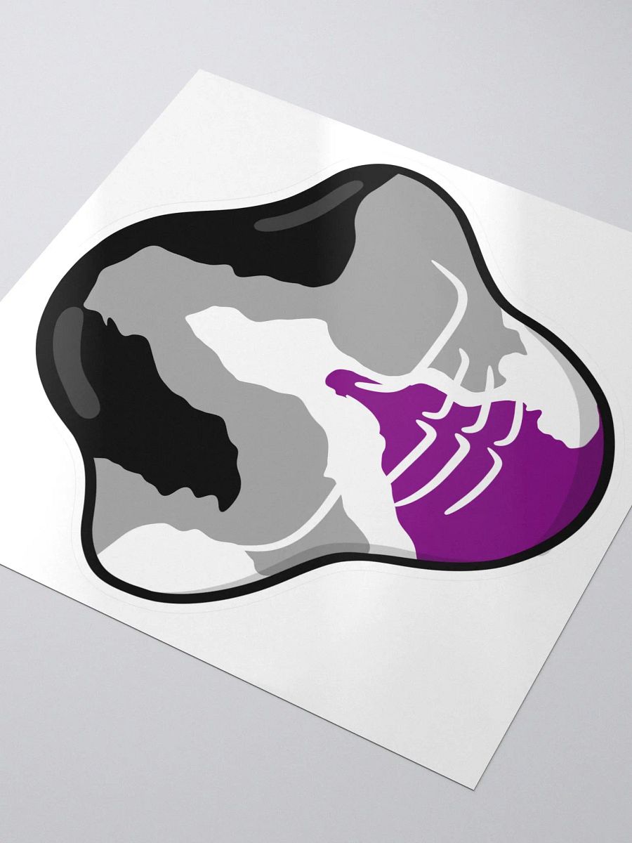 Asexual Buff Tato Sticker product image (3)