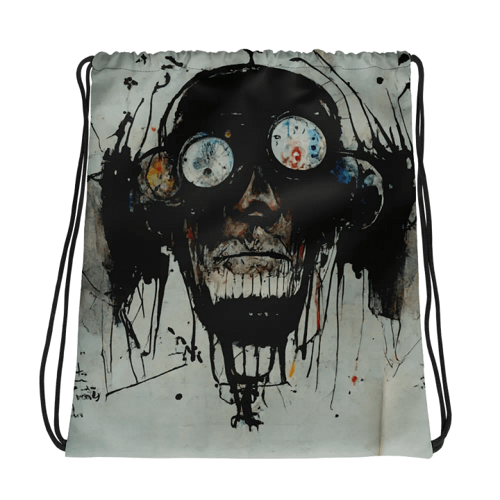 Graffiti Goggles All-Over Drawstring Backpack product image (1)