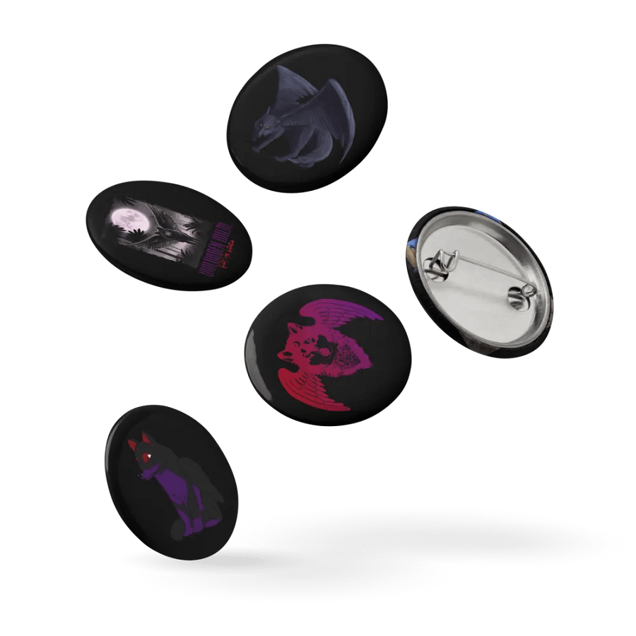 Wolvaren Button Pins Set product image (11)