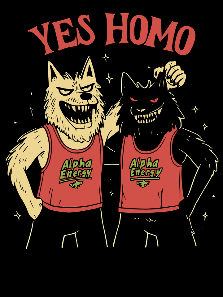 Yes Homo Werewolves Unisex T-Shirt product image (1)