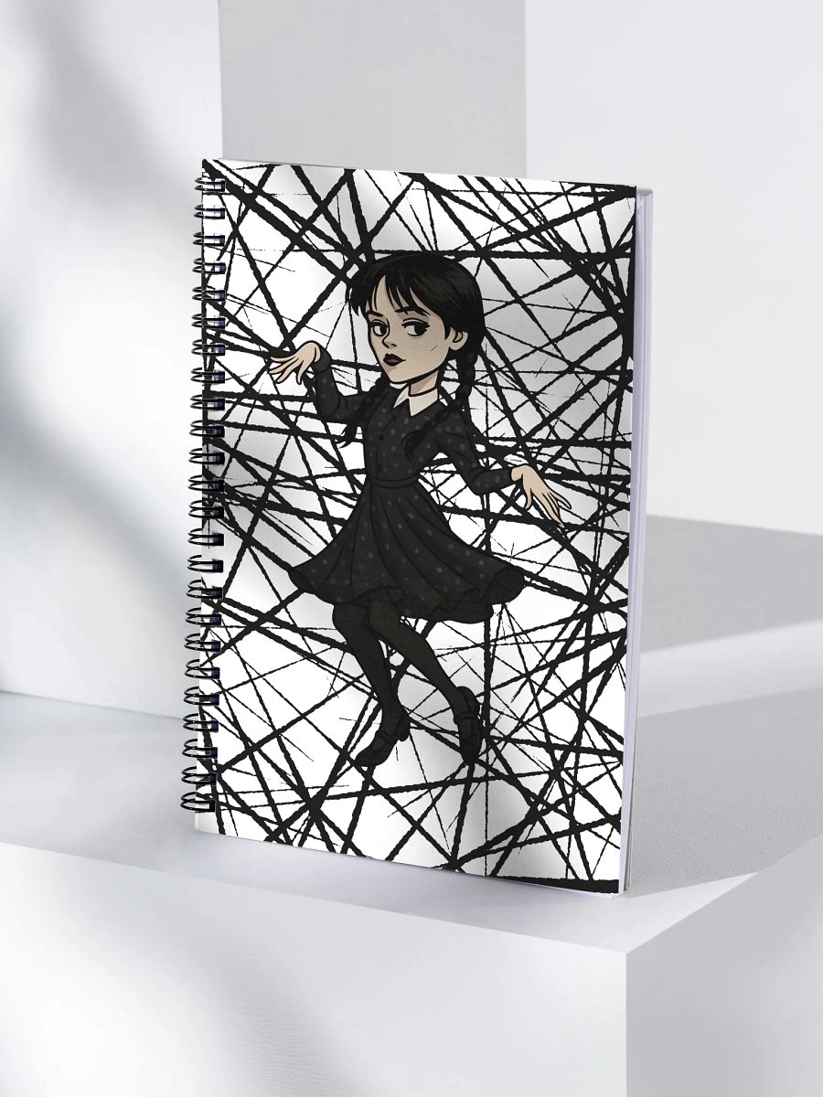 Gothic Muse Spiral Notebook product image (4)