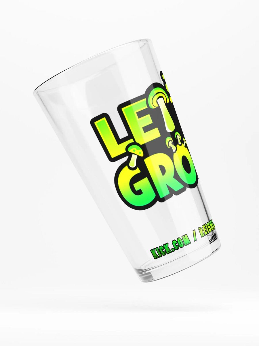 KICK - Let's Grow Pint Glass product image (4)