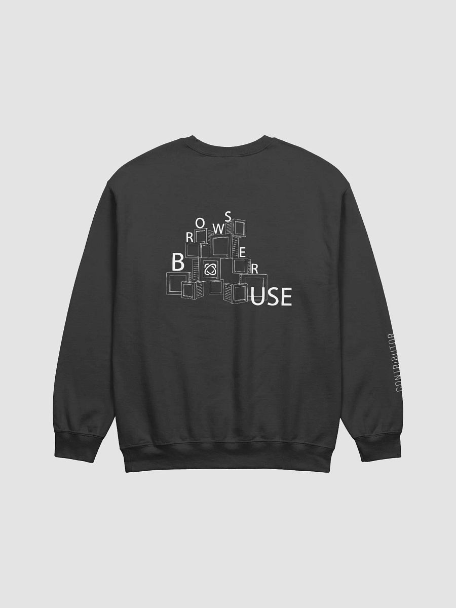 USE CREWNECK SWEATER (BLACK) product image (3)