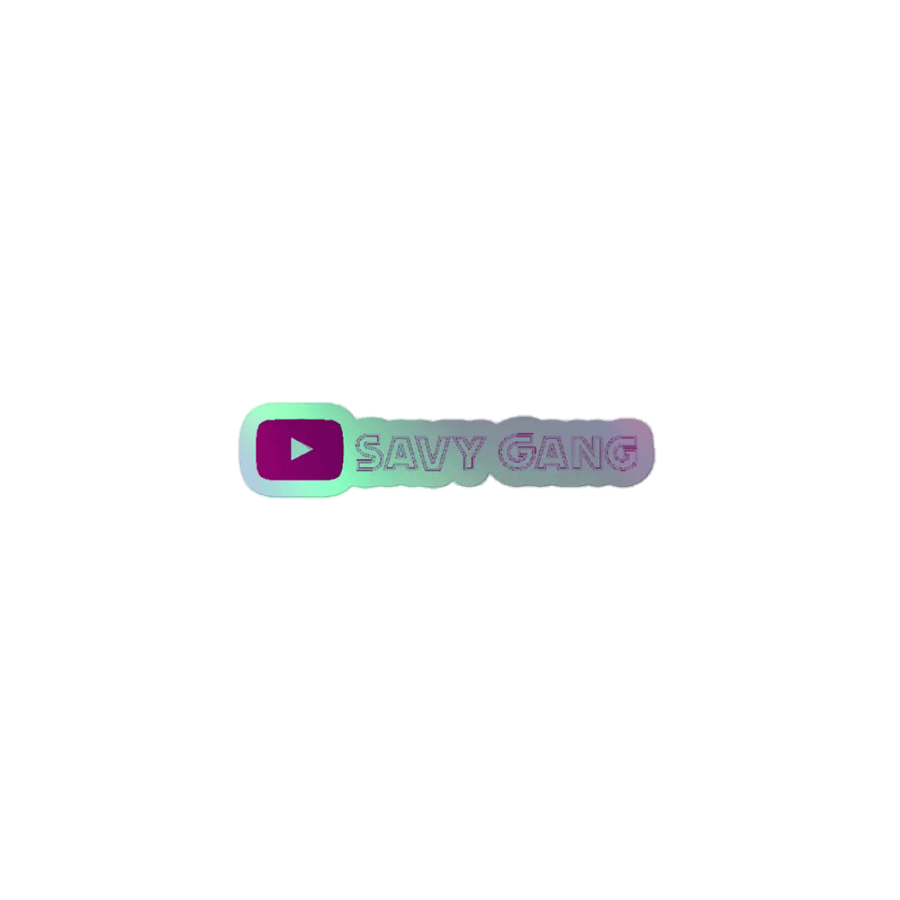 Hot Pink SAVYGANG Sticker product image (1)