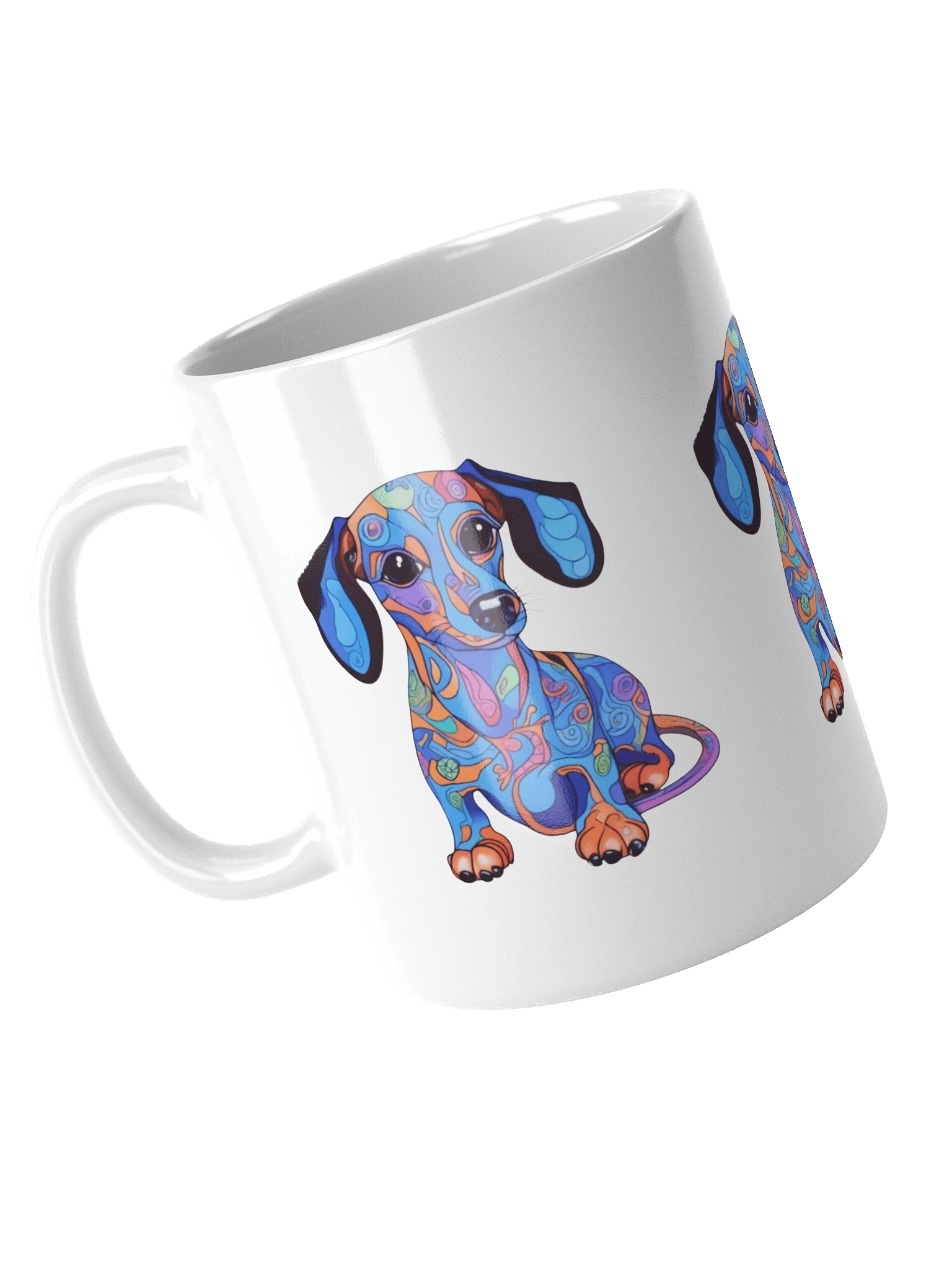Psychedelic Dachshund #1 - Mug product image (5)