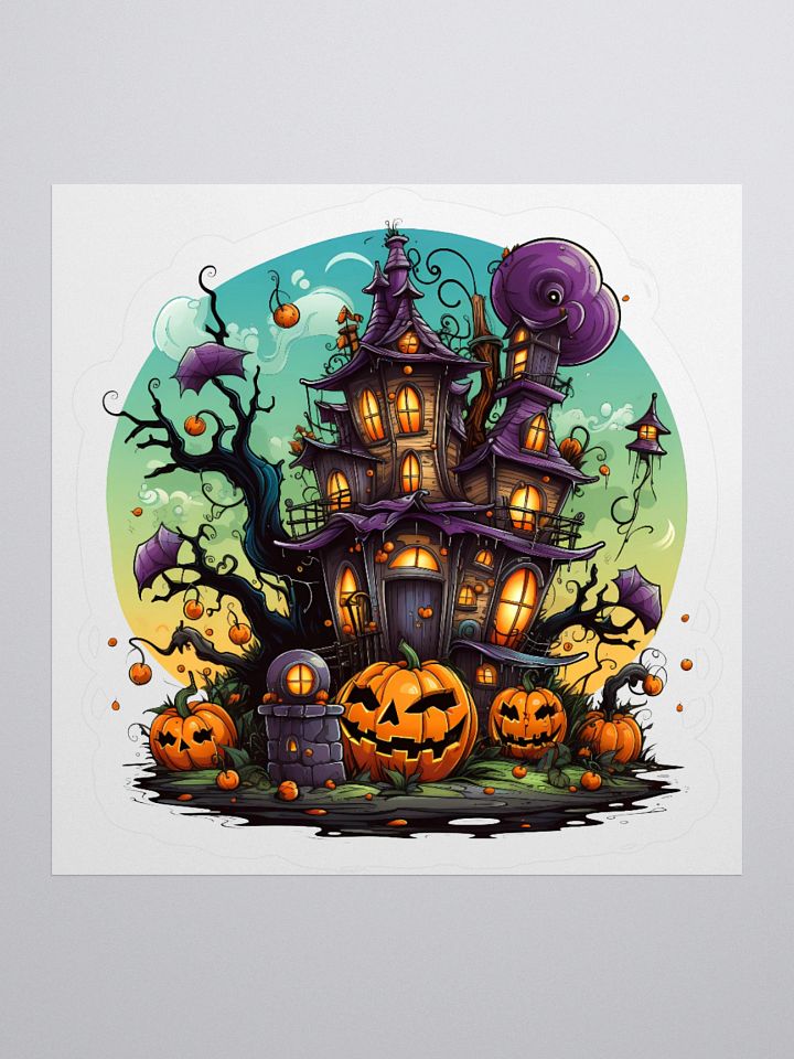 Halloween Haunted House Sticker product image (2)