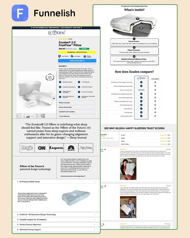 Ecoden Product Page | Funnelish product image (1)